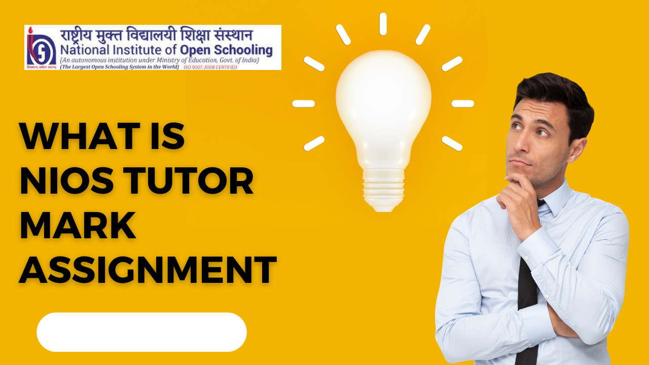 NIOS Tutor Mark Assignment